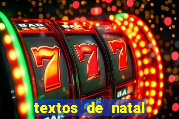 textos de natal para leitura